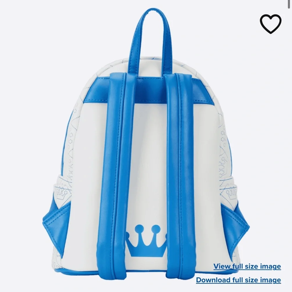 Loungefly Funko Logo White Mini Backpack